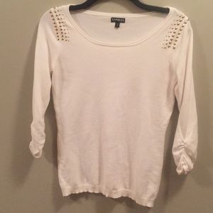 Express white top